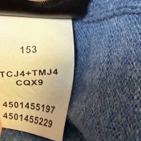 The North Face Mt. Tam 1/4-Zip Sweater Men’s XL Blue Knit EUC - Picture 9 of 12